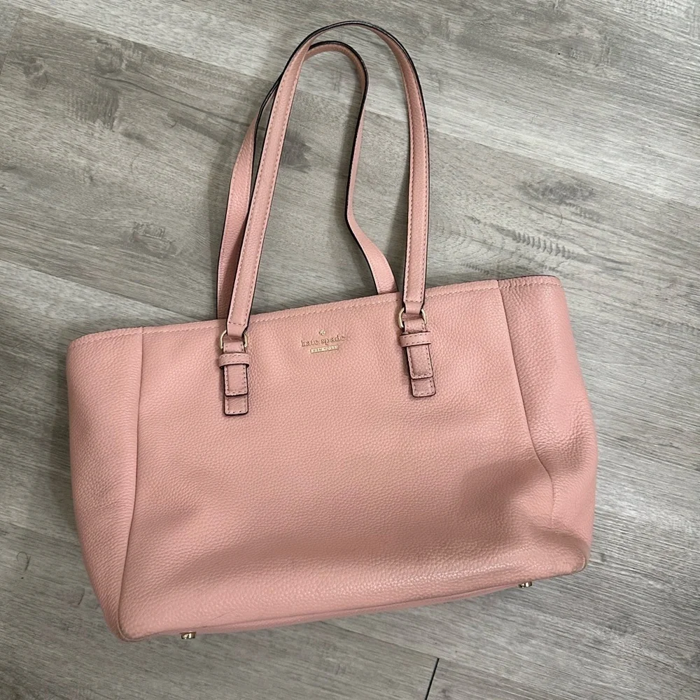 Kate Spade Blush Pink Tote Bag perfect to the office